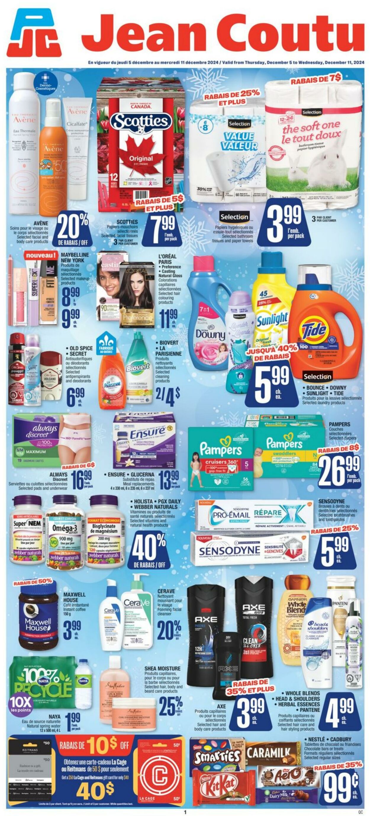 Flyer Jean Coutu 05.12.2024 - 11.12.2024