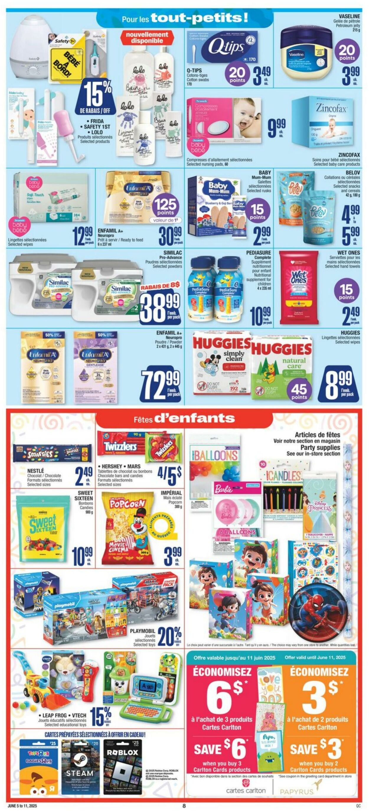 Flyer Jean Coutu 05.06.2025 - 11.06.2025