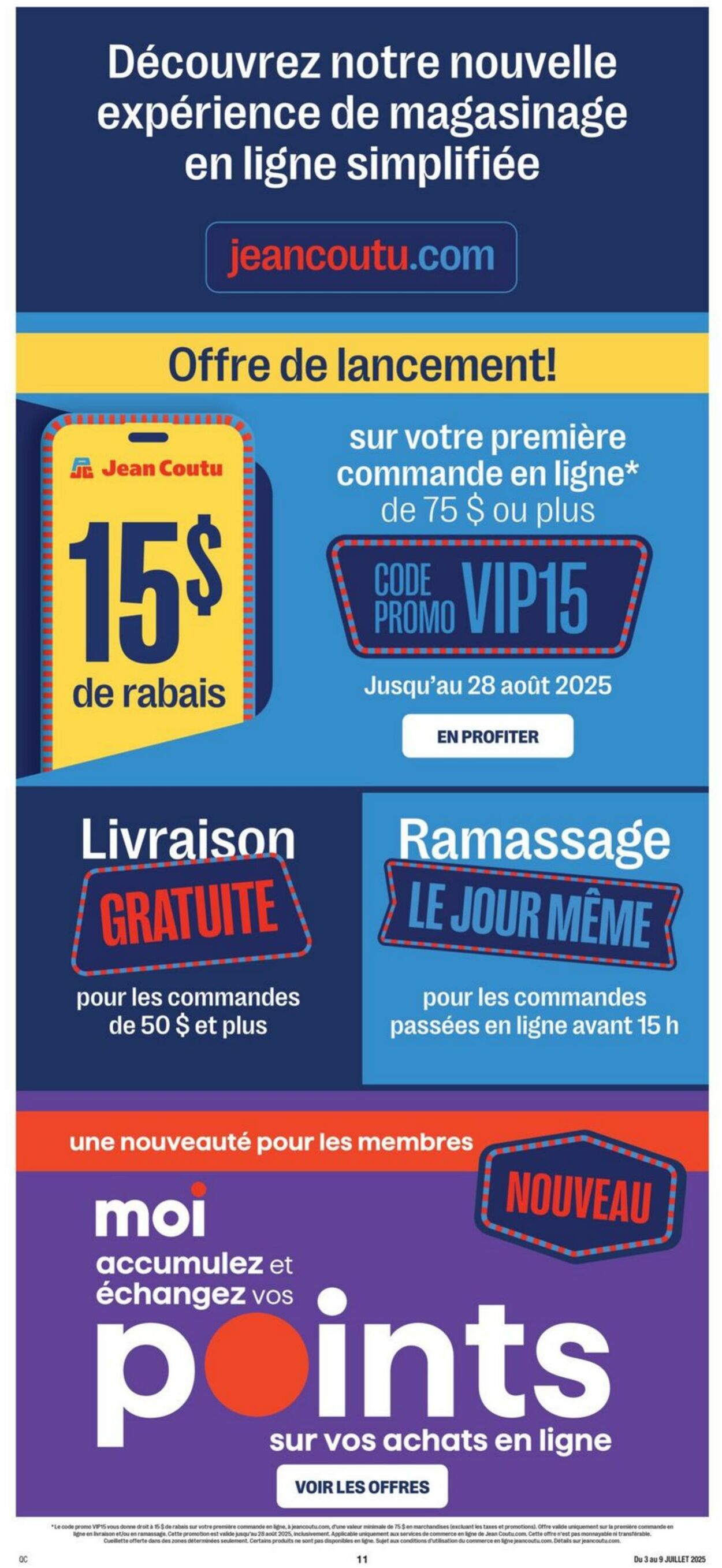 Flyer Jean Coutu 03.07.2025 - 09.07.2025