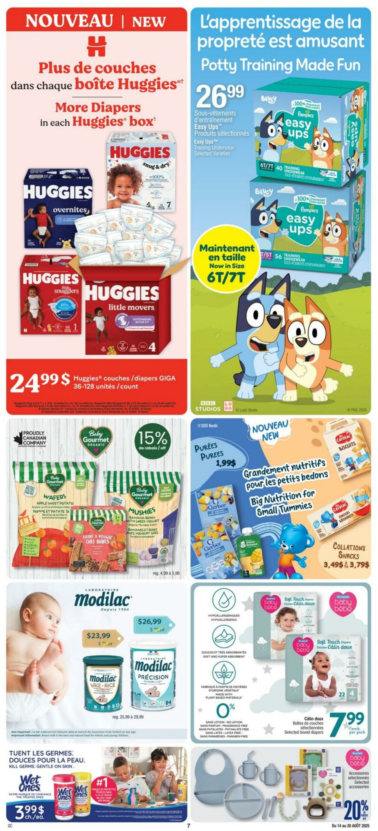 Flyer Jean Coutu 14.08.2025 - 20.08.2025