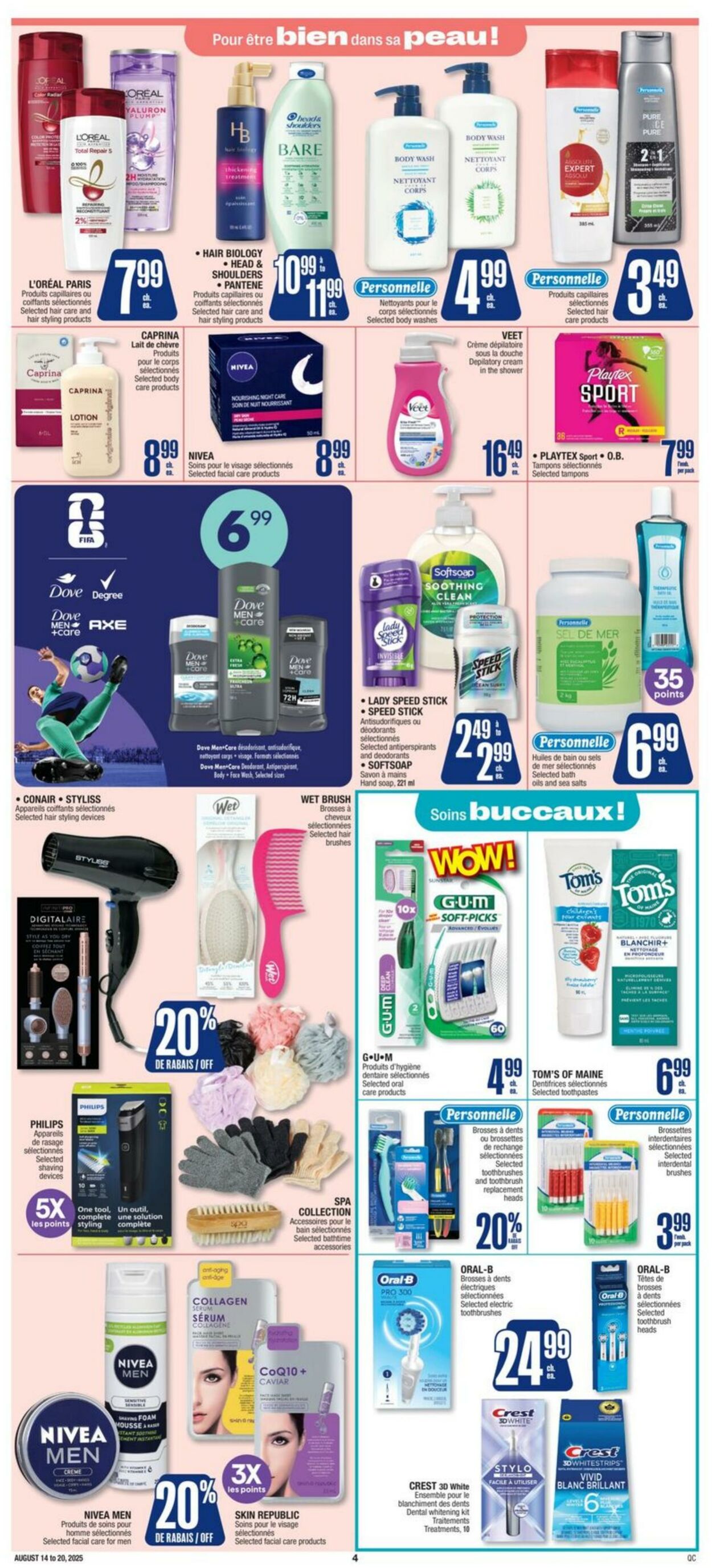 Flyer Jean Coutu 14.08.2025 - 20.08.2025