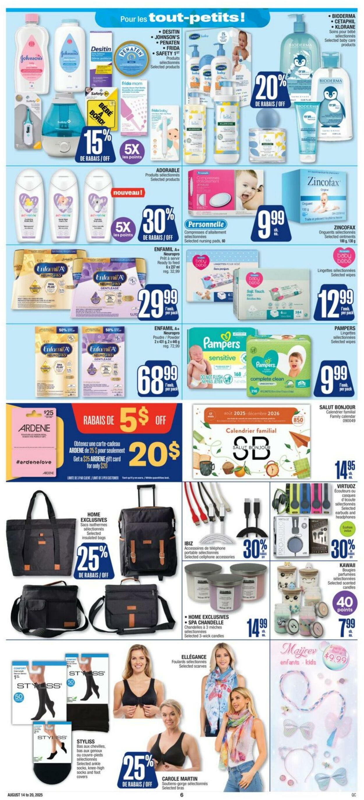 Flyer Jean Coutu 14.08.2025 - 20.08.2025