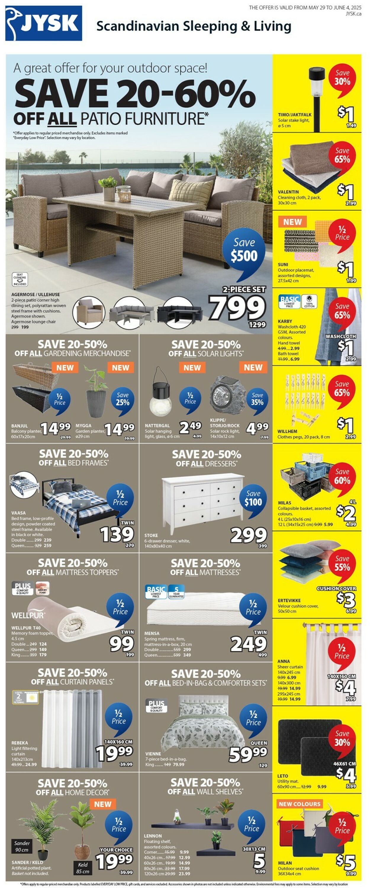 Flyer JYSK 29.05.2025 - 04.06.2025
