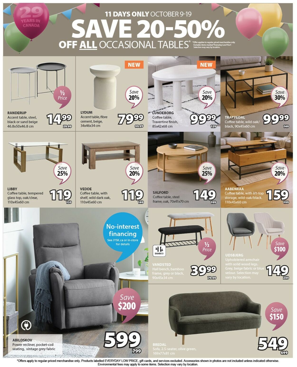 Flyer JYSK 09.10.2025 - 22.10.2025