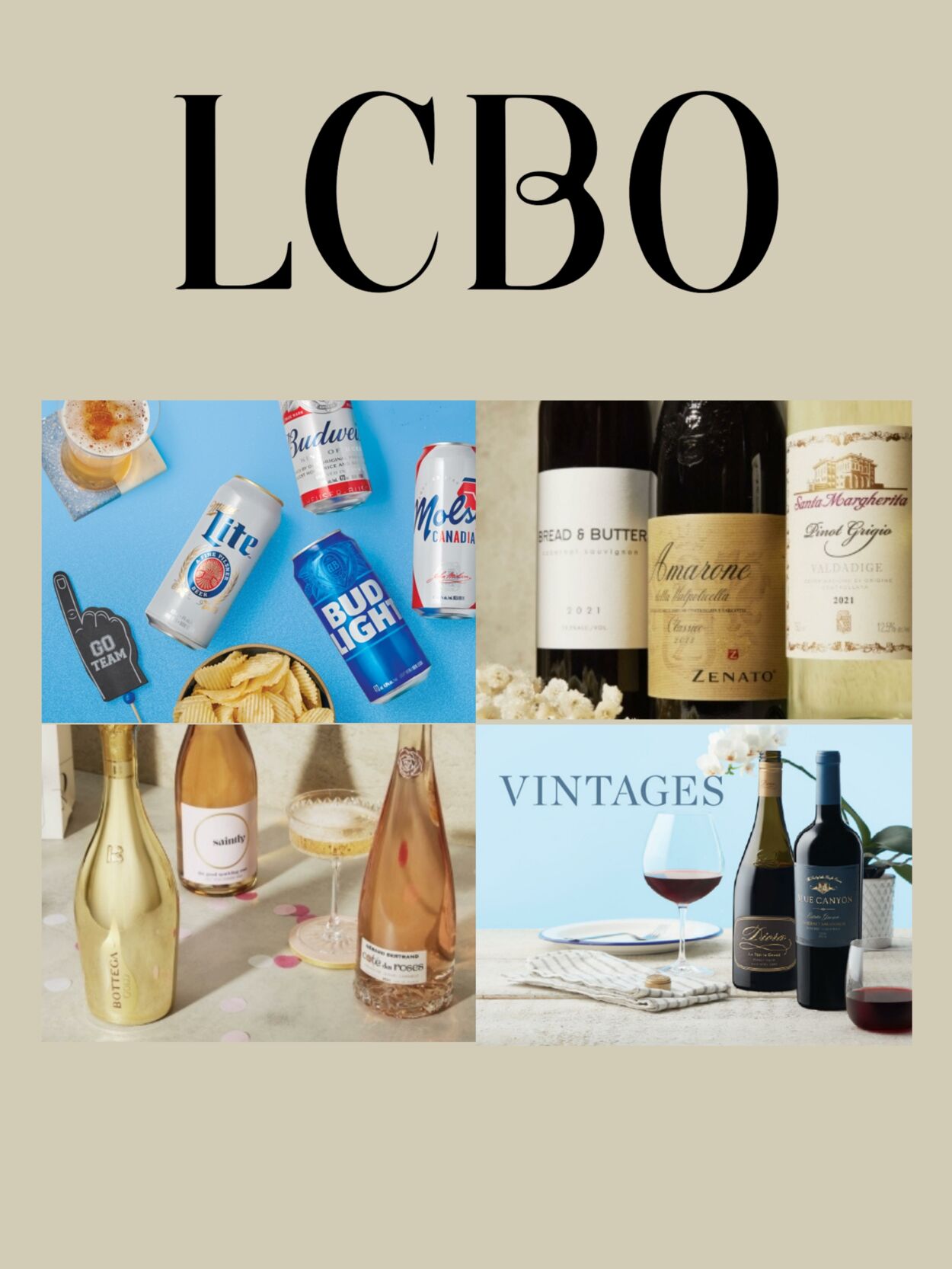 LCBO Promotional flyers