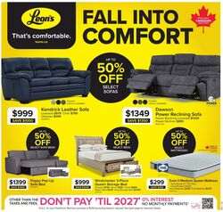 Flyer Leon's 09.10.2025 - 29.10.2025