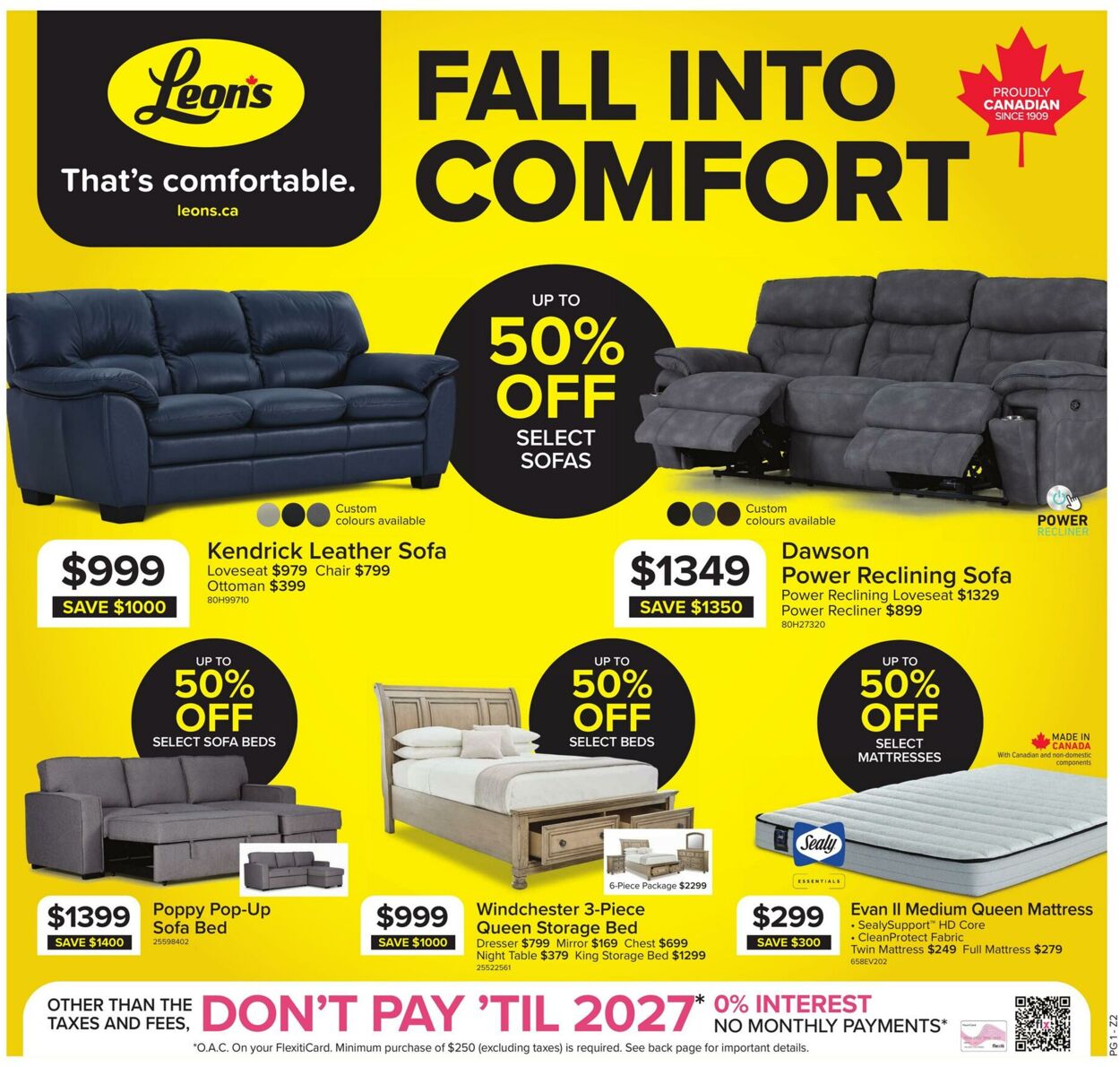 Flyer Leon's 09.10.2025 - 29.10.2025