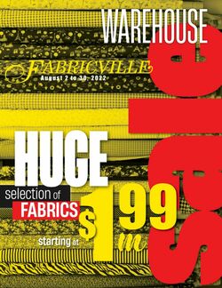 global.promotion Fabricville 02.08.2022-30.08.2022
