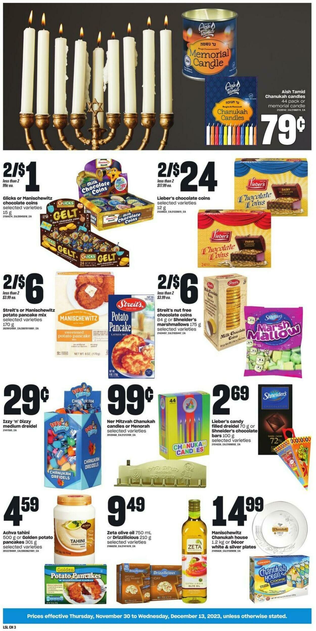 Flyer Loblaws 30.11.2023 - 13.12.2023