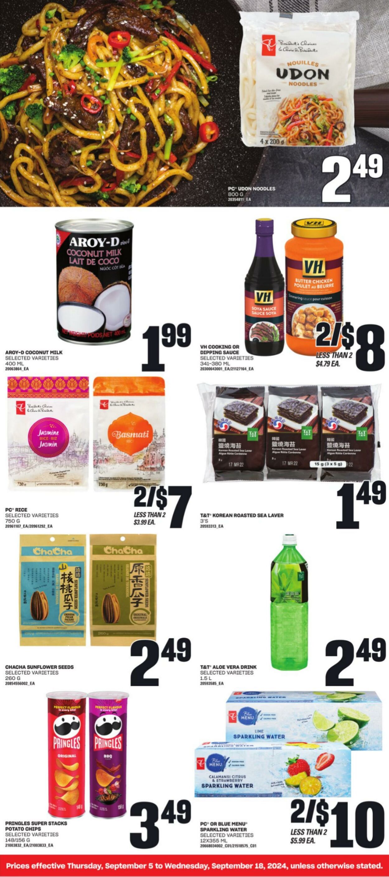 Flyer Loblaws 05.09.2024 - 18.09.2024