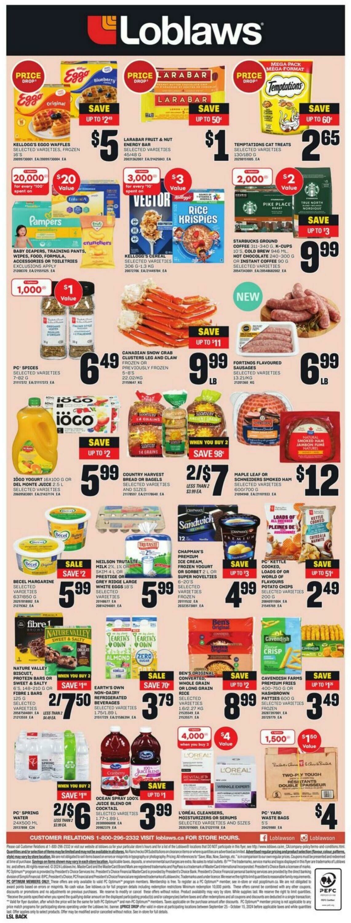 Flyer Loblaws 03.10.2024 - 09.10.2024