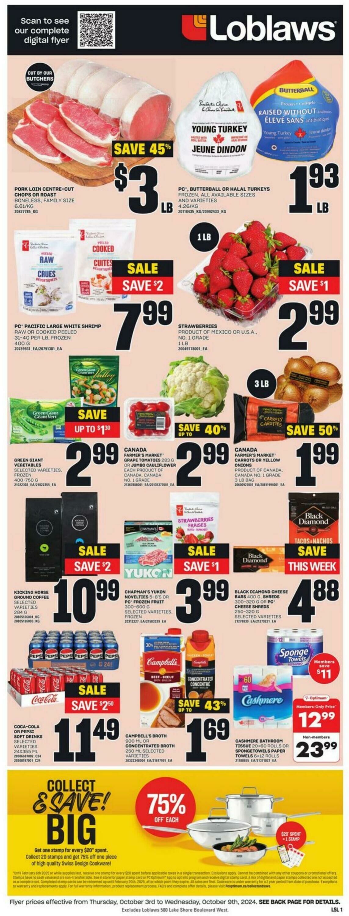 Flyer Loblaws 03.10.2024 - 09.10.2024