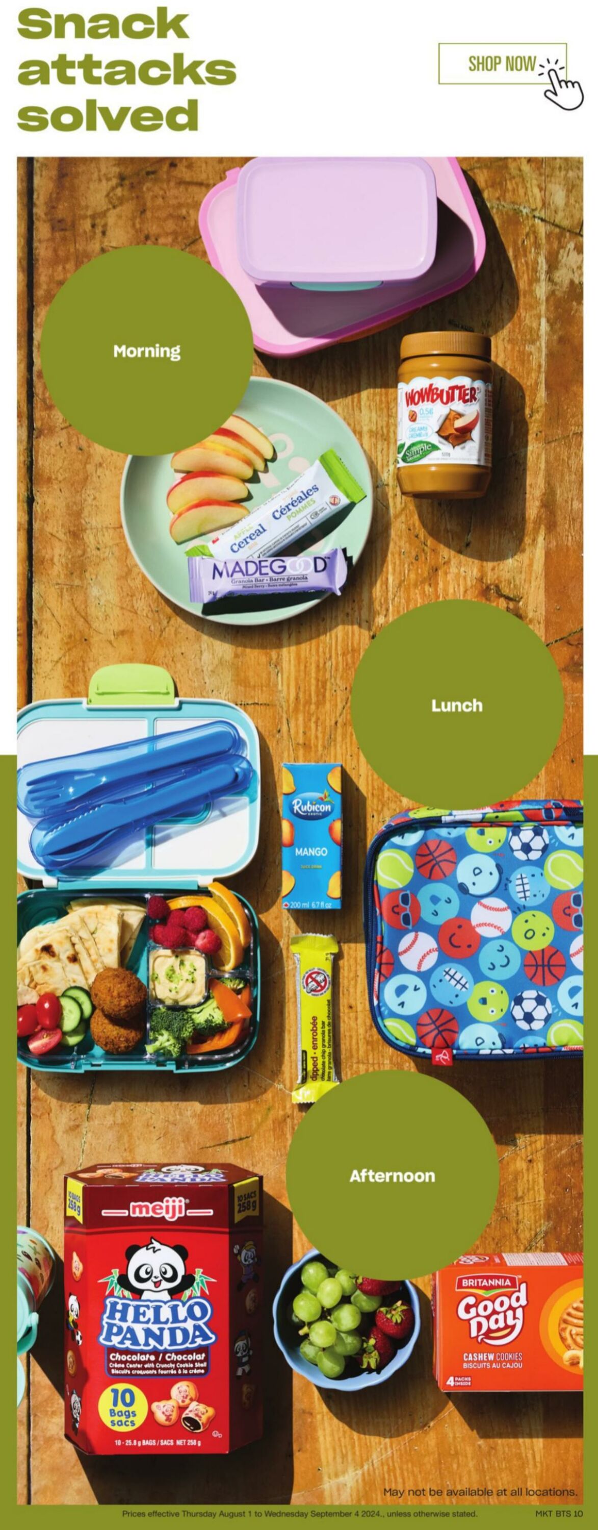 Flyer Loblaws 01.08.2024 - 04.09.2024