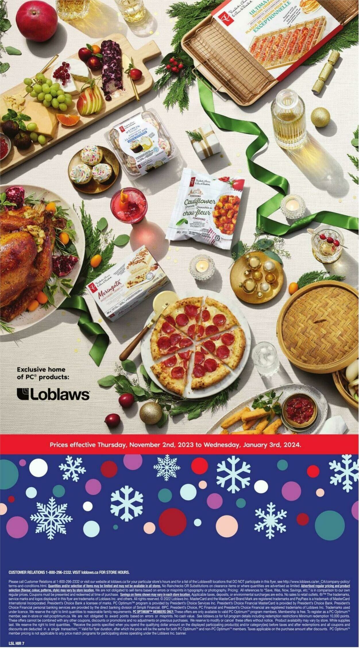 Flyer Loblaws 02.11.2023 - 03.01.2024