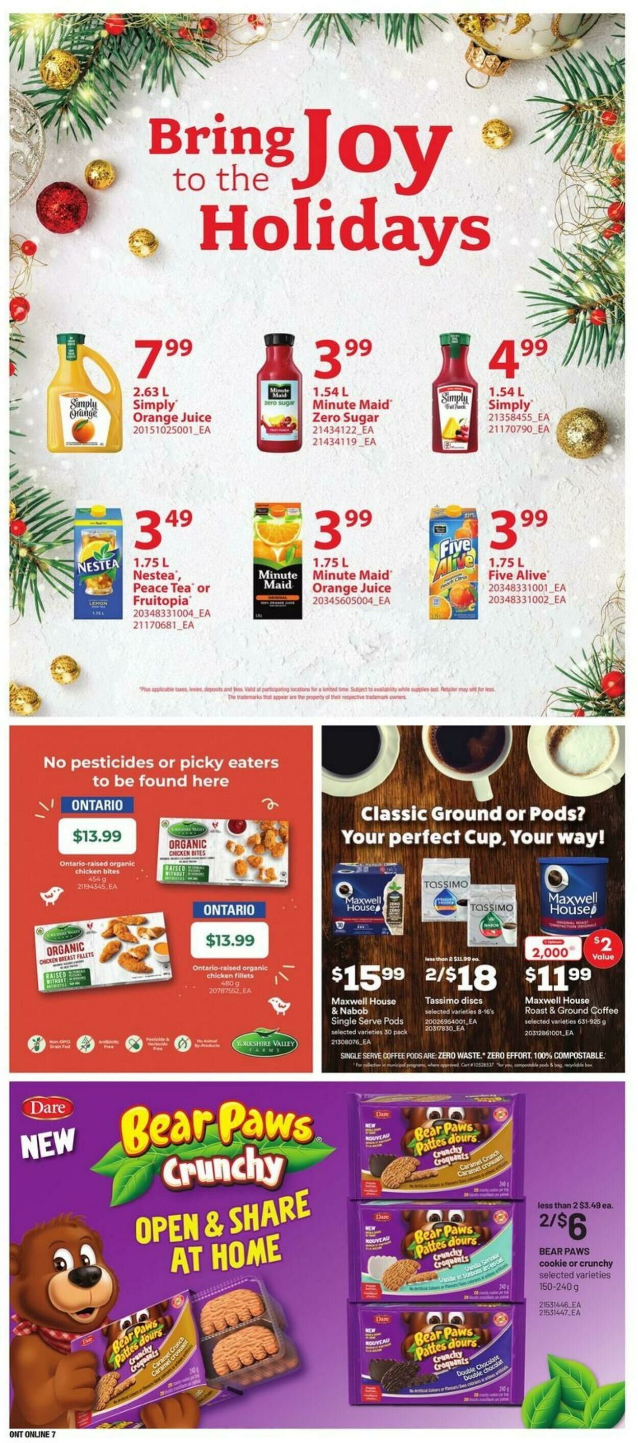 Flyer Loblaws 30.11.2023 - 06.12.2023