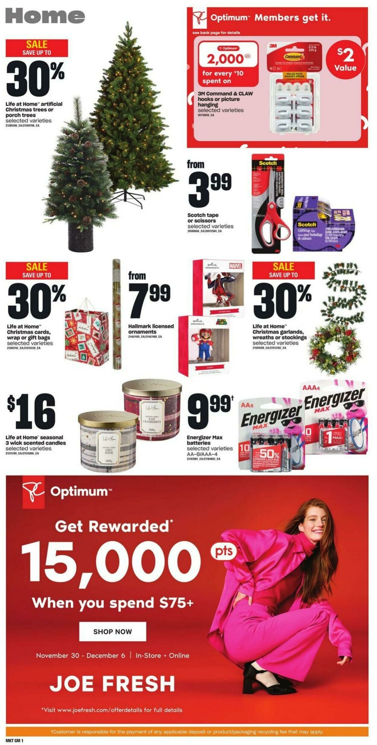 Flyer Loblaws 30.11.2023 - 06.12.2023