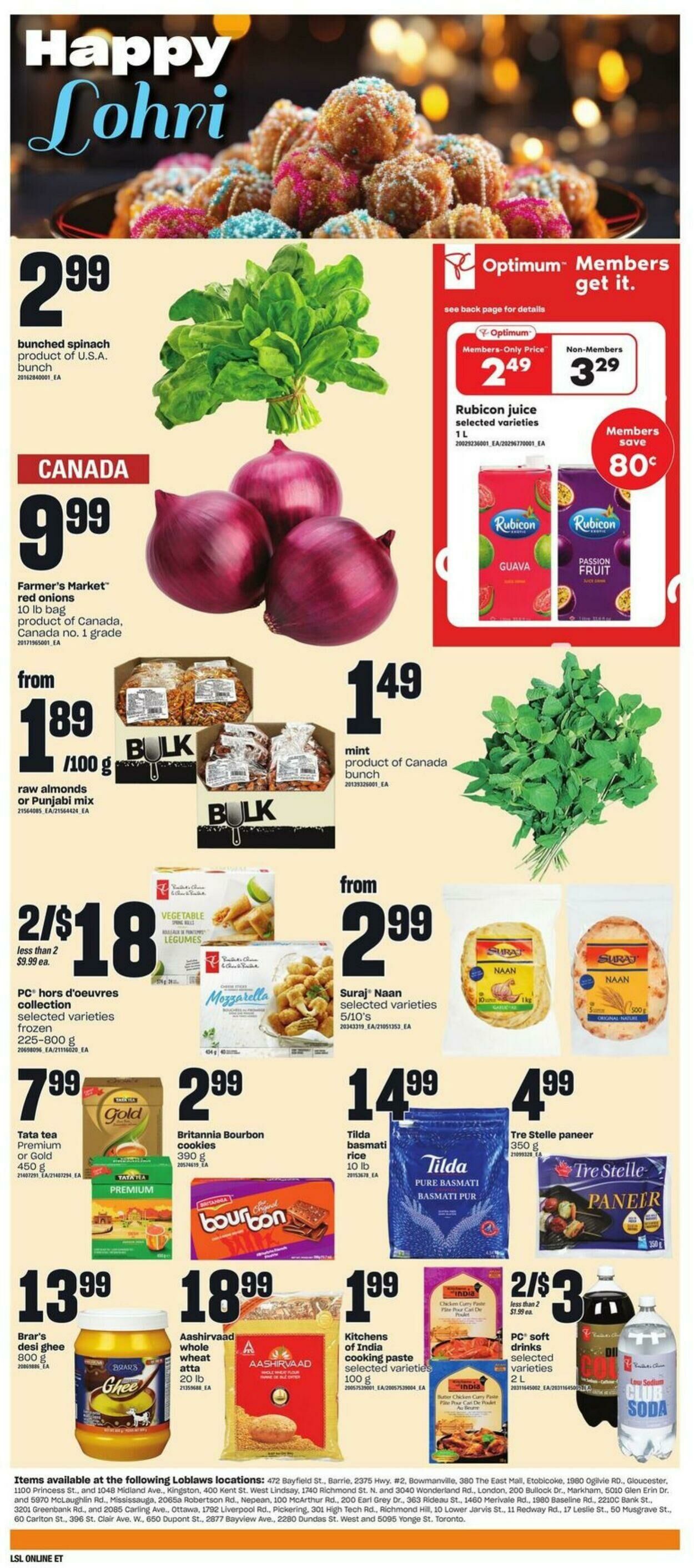 Flyer Loblaws 04.01.2024 - 10.01.2024