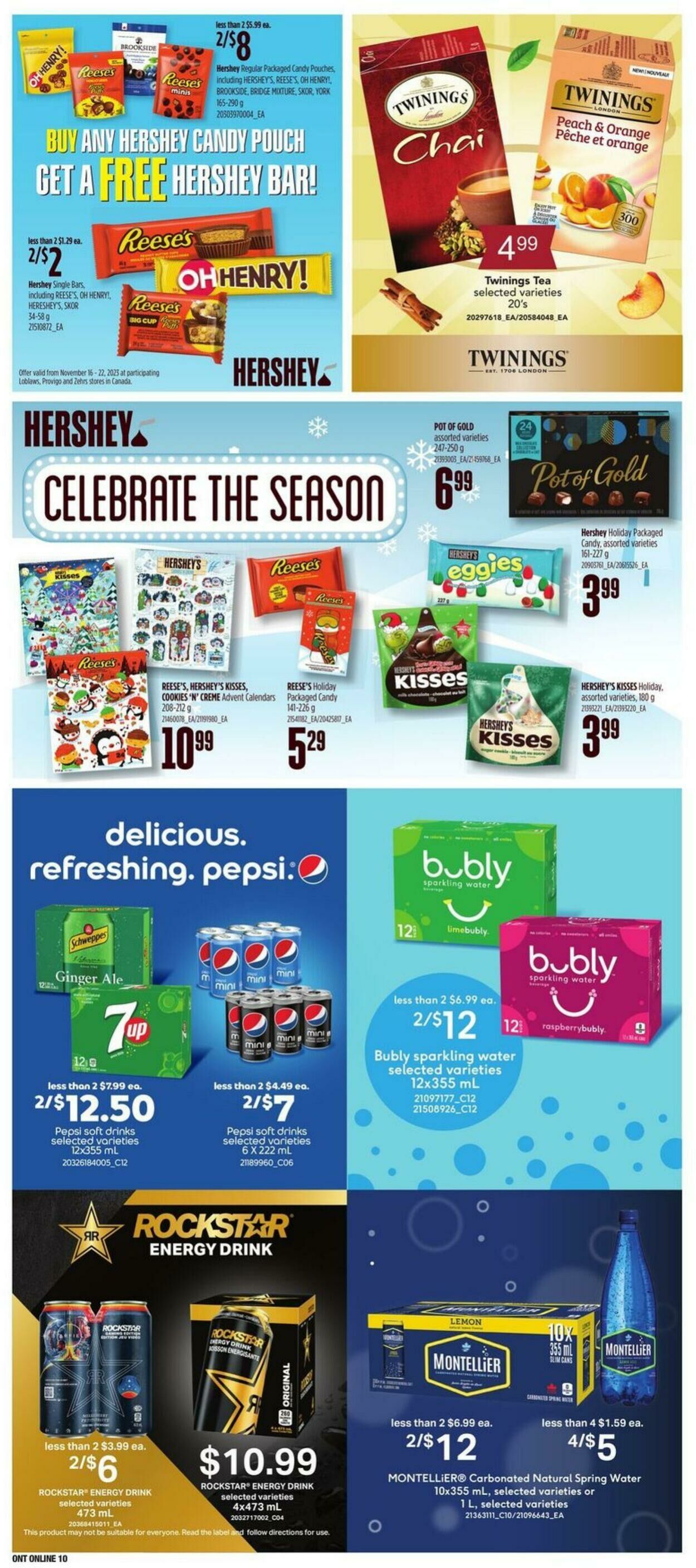 Flyer Loblaws 16.11.2023 - 22.11.2023