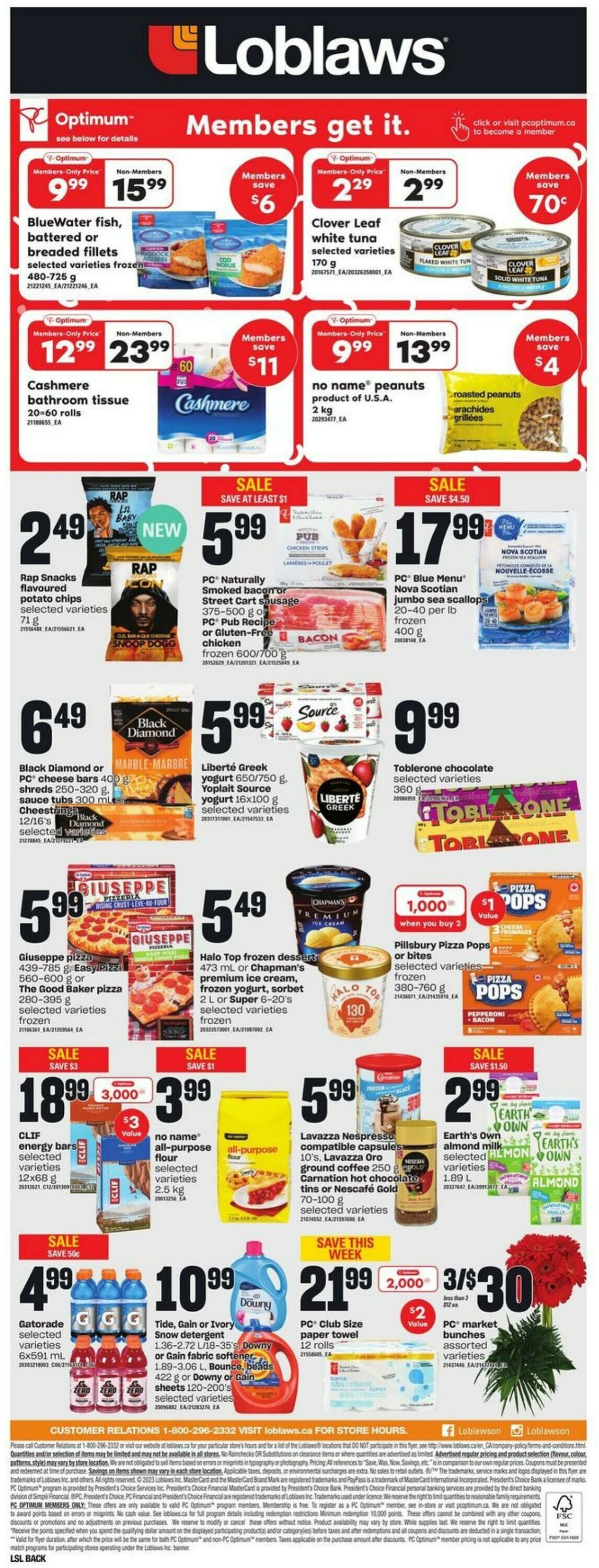 Flyer Loblaws 16.11.2023 - 22.11.2023