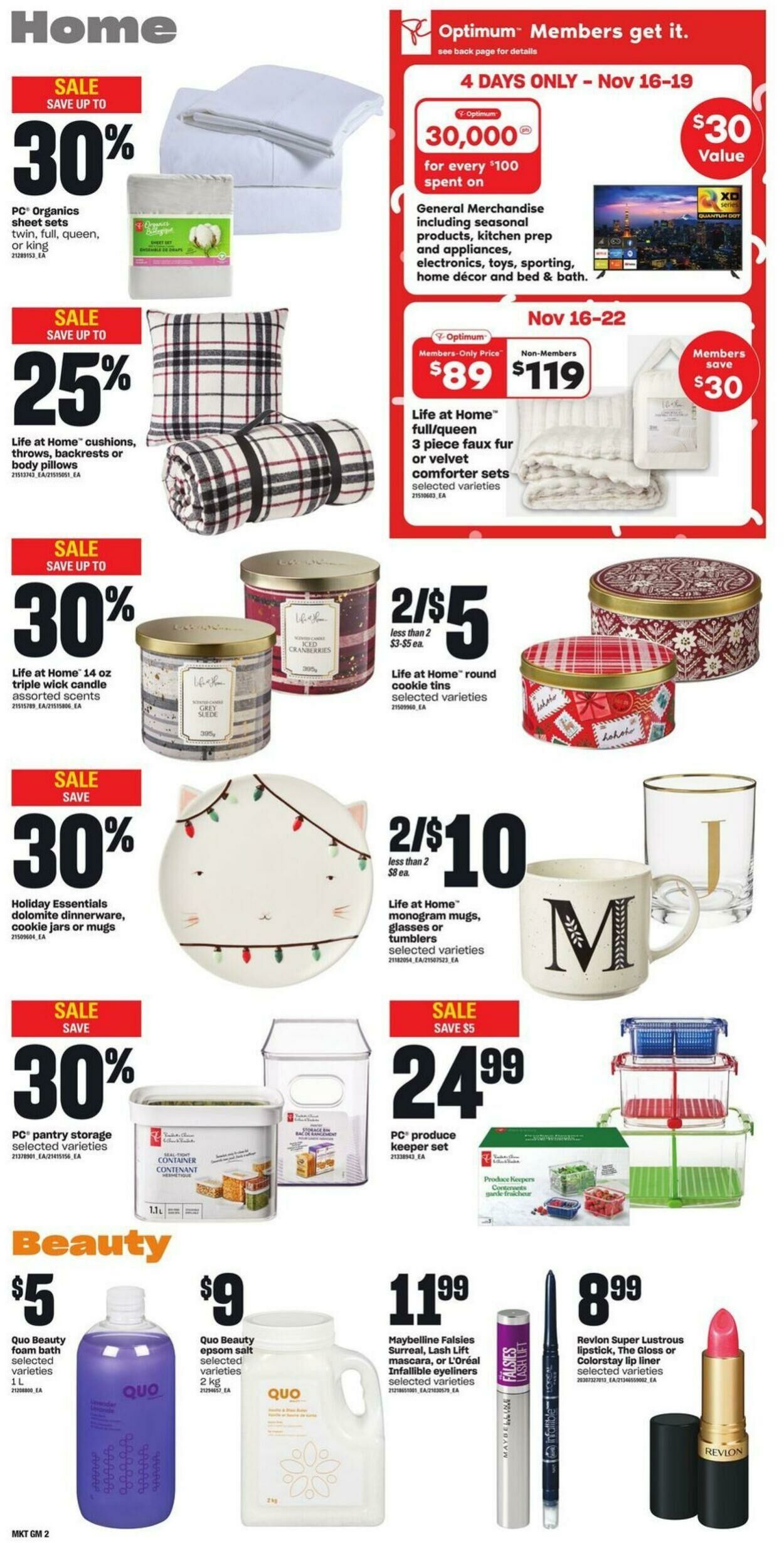 Flyer Loblaws 16.11.2023 - 22.11.2023