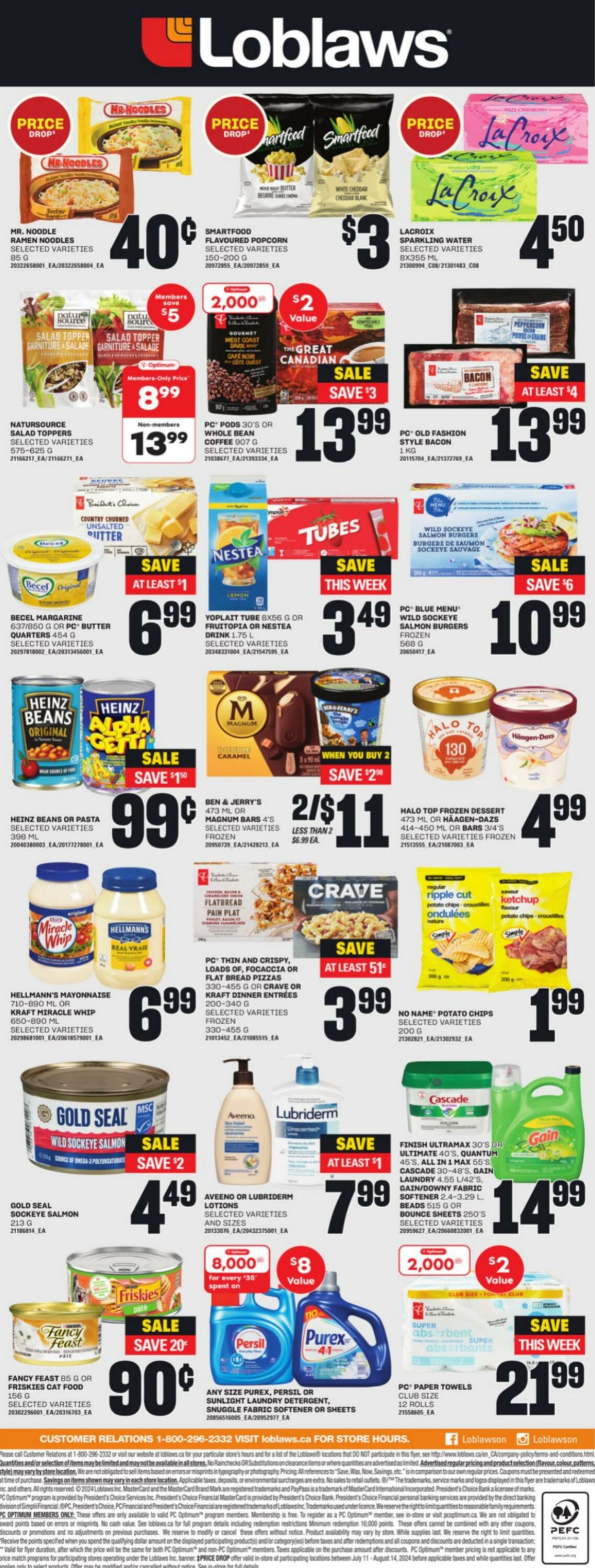 Flyer Loblaws 25.07.2024 - 31.07.2024