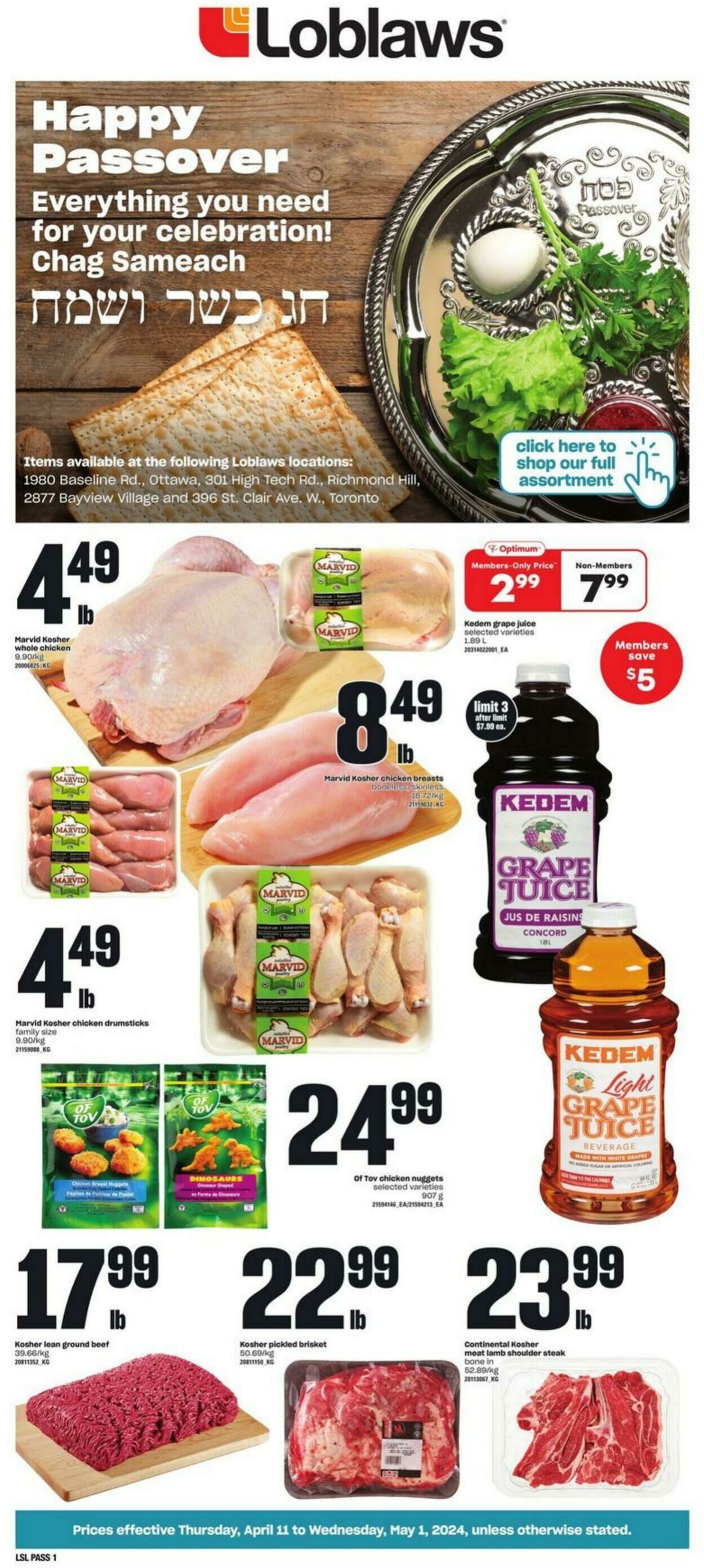Loblaws Promotional flyers