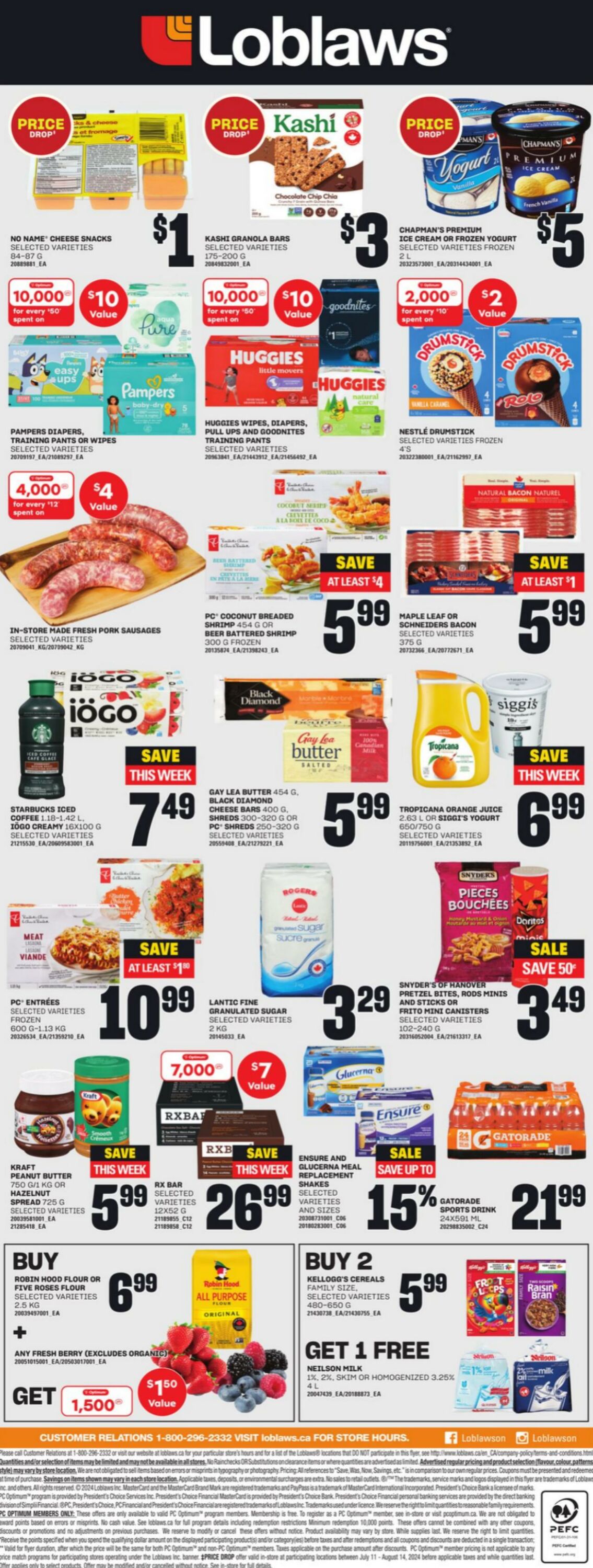 Flyer Loblaws 18.07.2024 - 25.07.2024