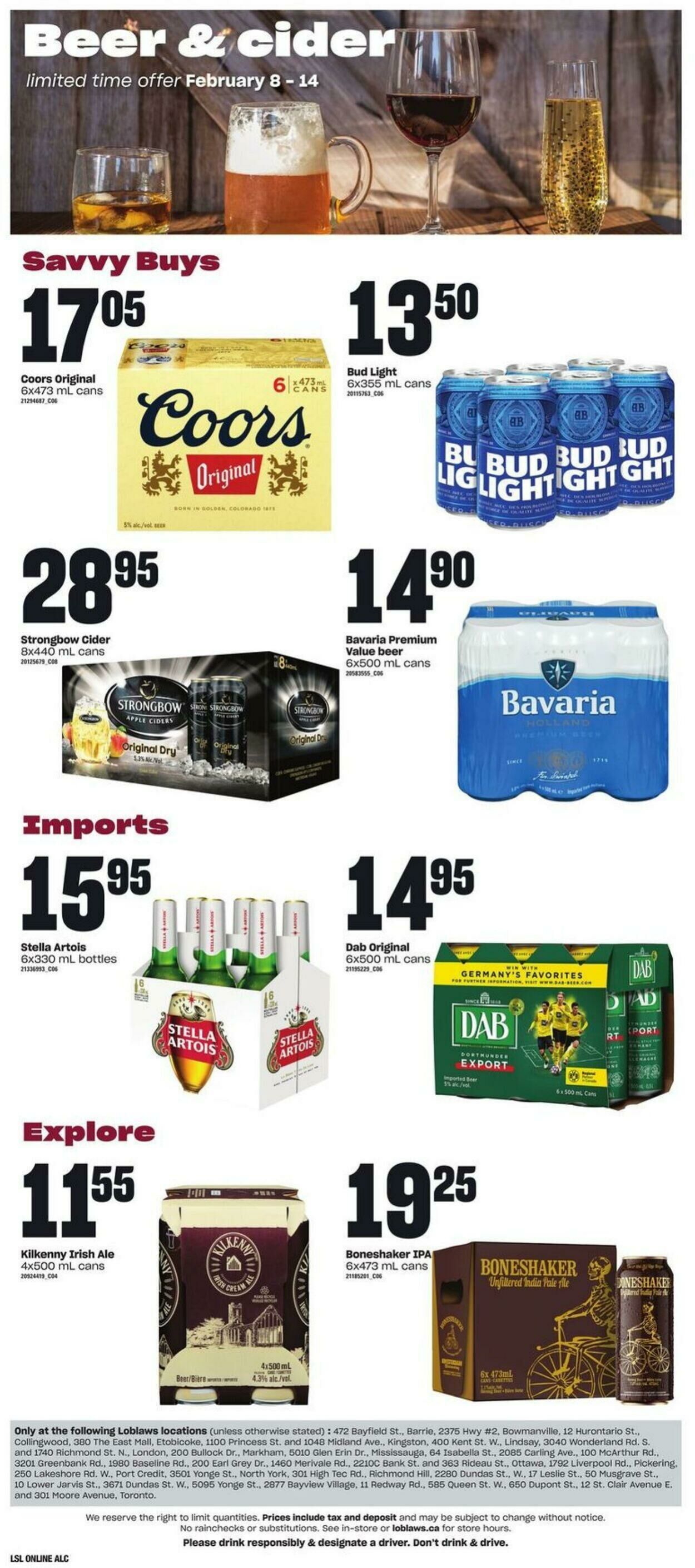 Flyer Loblaws 08.02.2024 - 14.02.2024