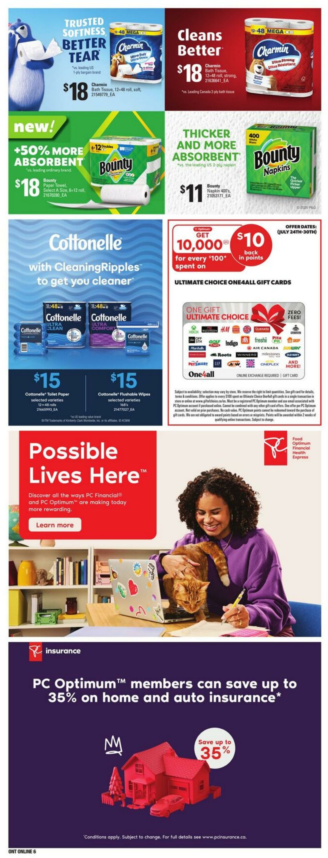Flyer Loblaws 24.07.2025 - 30.07.2025