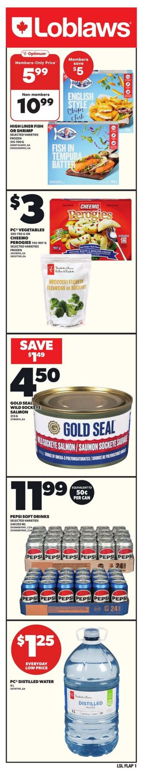 Flyer Loblaws 24.07.2025 - 30.07.2025