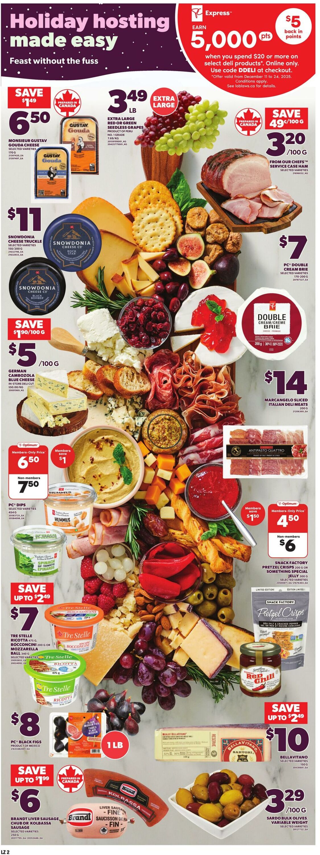 Flyer Loblaws 18.12.2025 - 24.12.2025