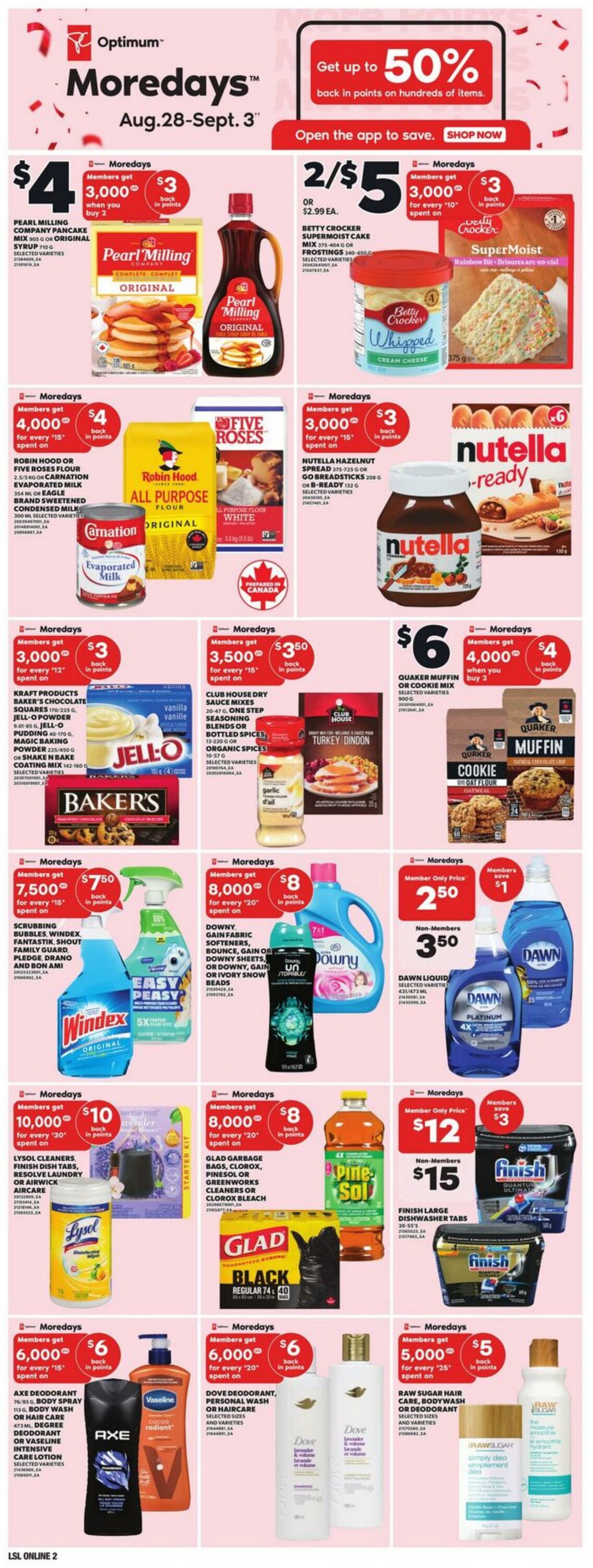 Flyer Loblaws 28.08.2025 - 03.09.2025