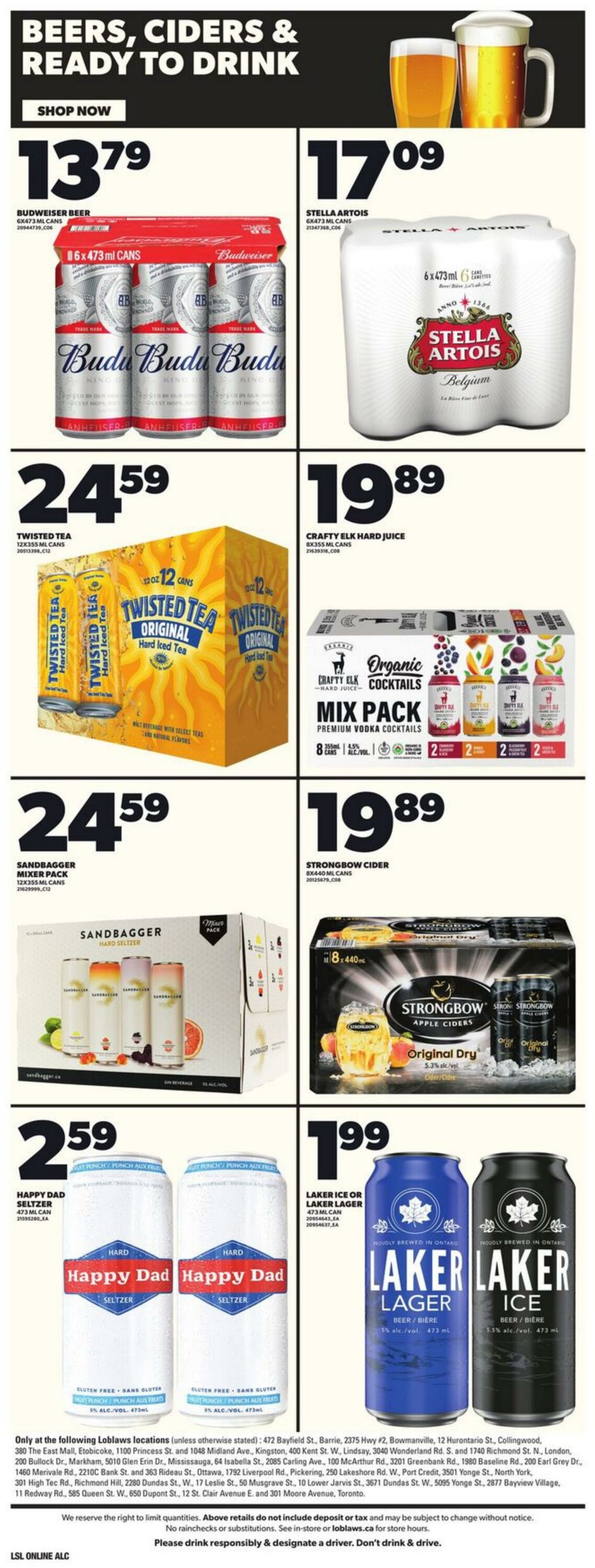 Flyer Loblaws 28.08.2025 - 03.09.2025