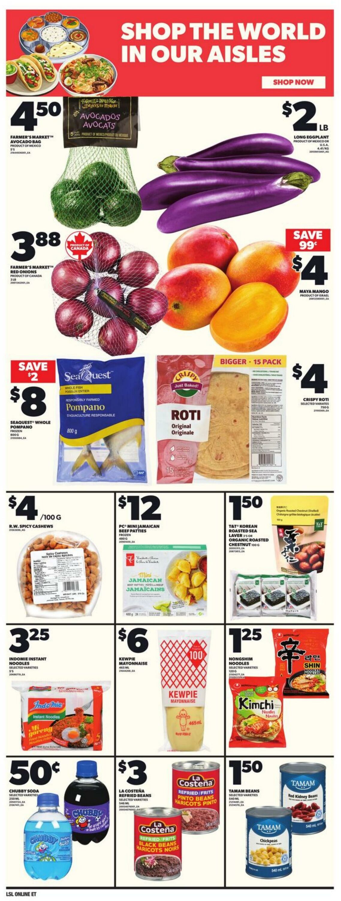 Flyer Loblaws 28.08.2025 - 03.09.2025