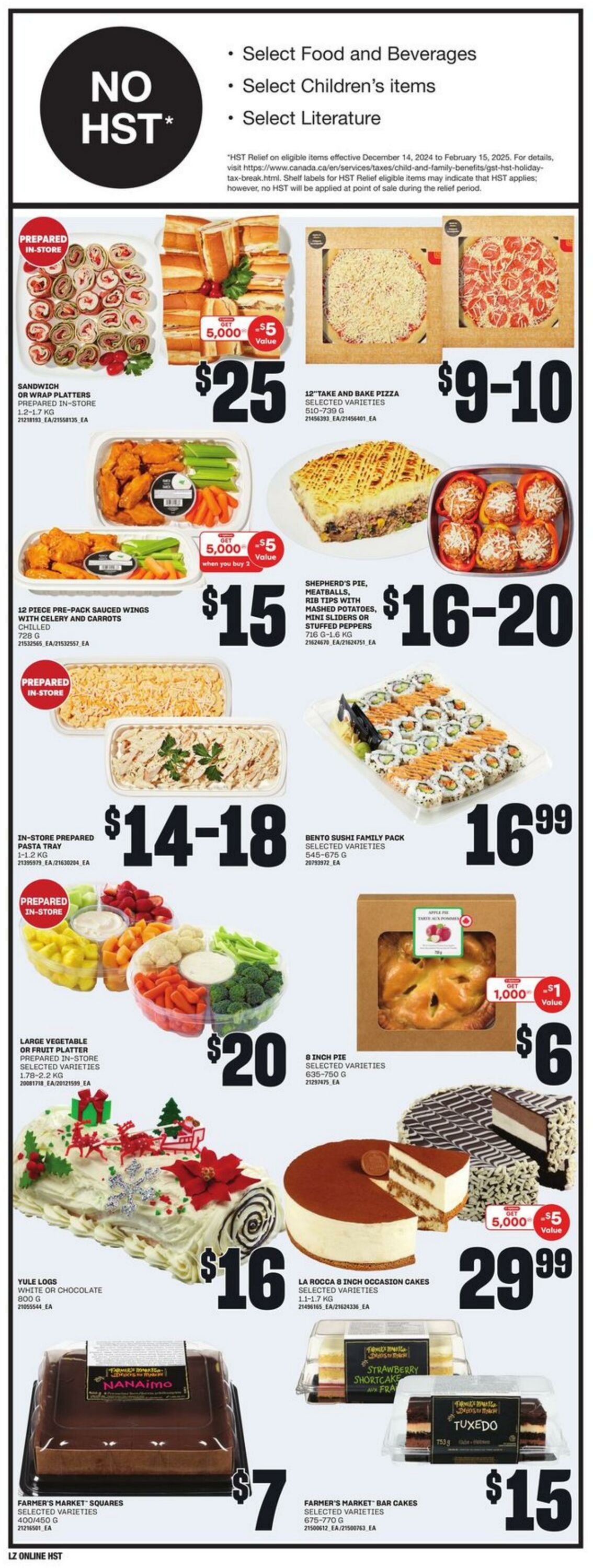 Flyer Loblaws 26.12.2024 - 02.01.2025