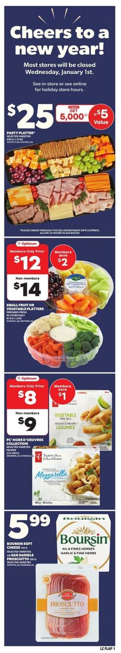 Flyer Loblaws 01.12.2022 - 07.12.2022