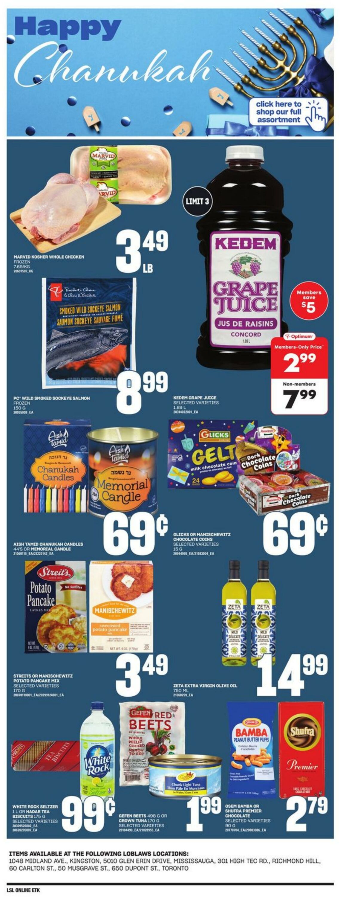 Flyer Loblaws 12.12.2024 - 18.12.2024