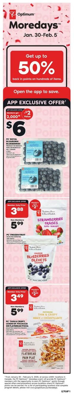 Flyer Loblaws 07.11.2024 - 13.11.2024