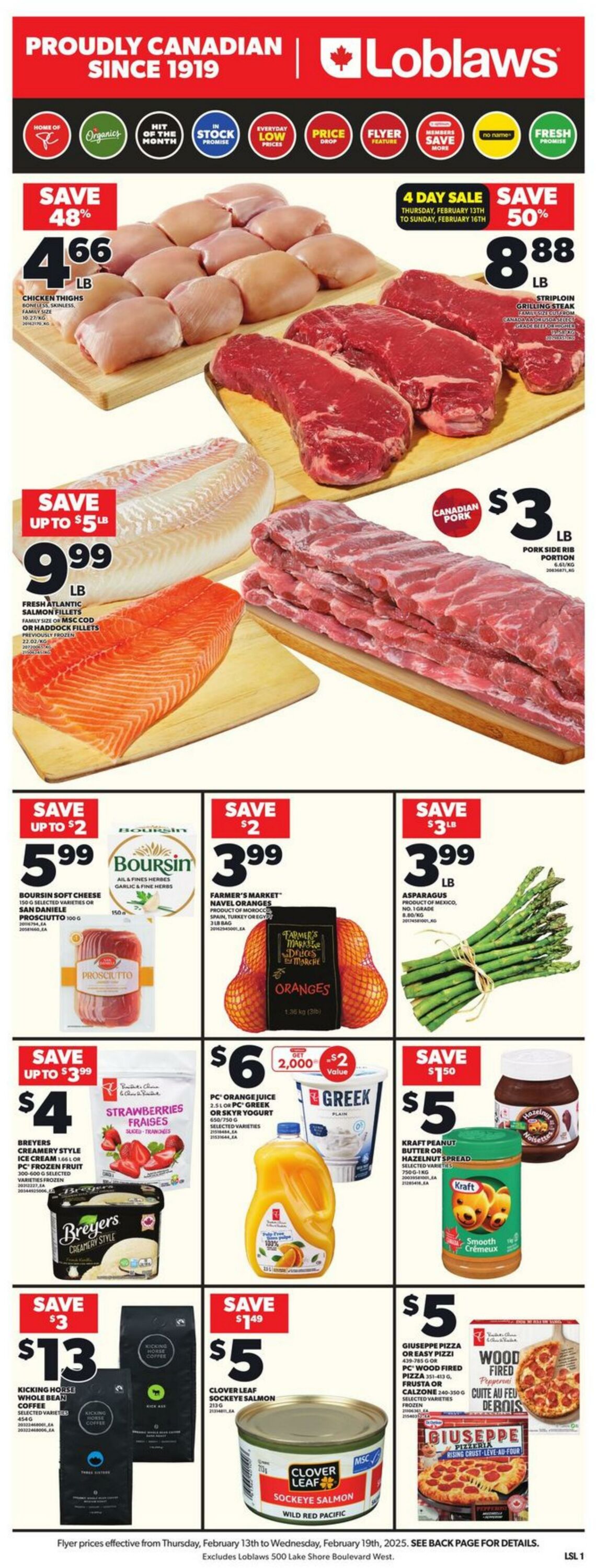 Flyer Loblaws 13.02.2025 - 19.02.2025