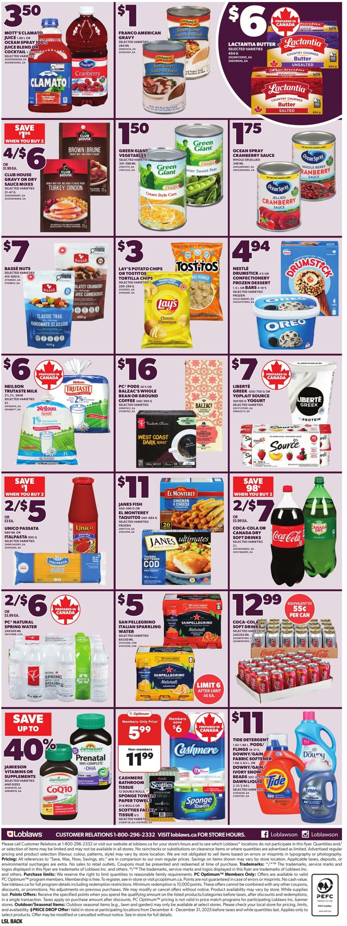 Flyer Loblaws 18.12.2025 - 24.12.2025