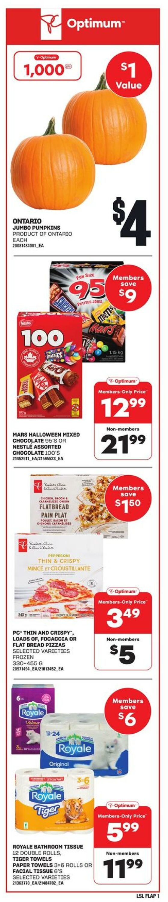 Flyer Loblaws 17.10.2024 - 23.10.2024