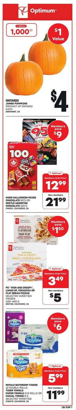 Flyer Loblaws 01.12.2022 - 07.12.2022