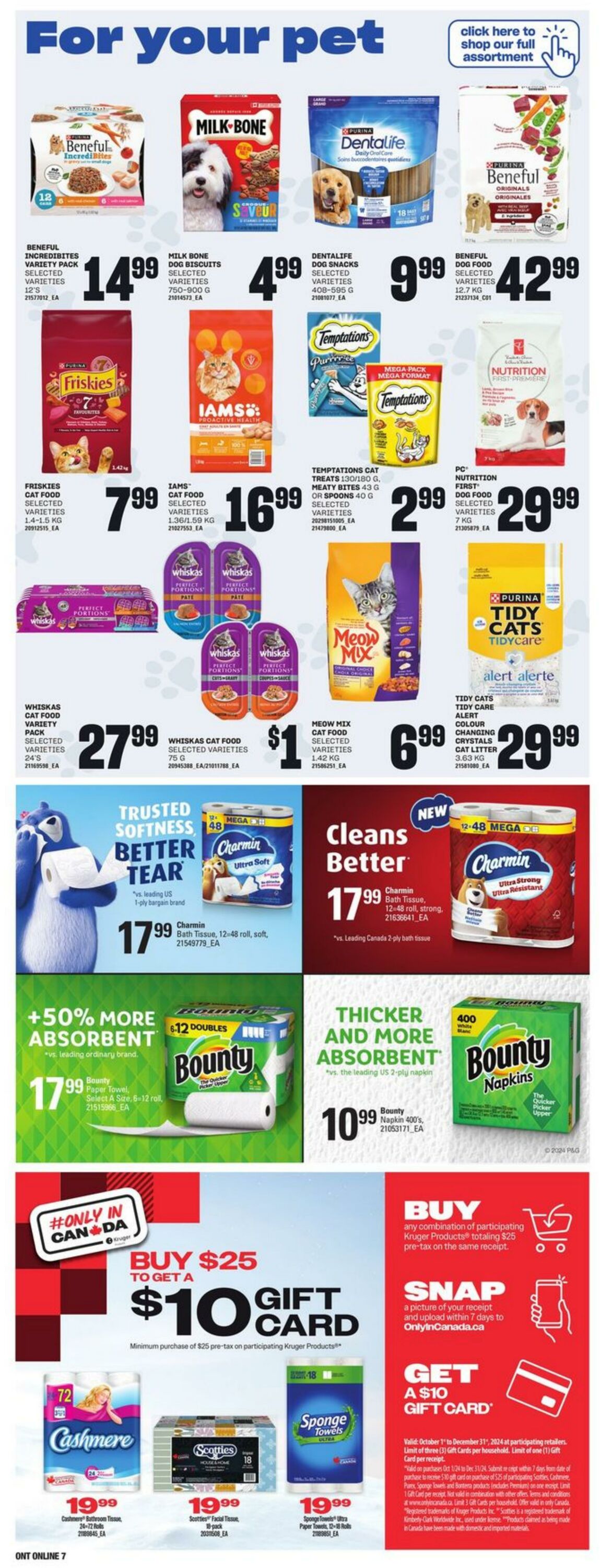 Flyer Loblaws 24.10.2024 - 30.10.2024