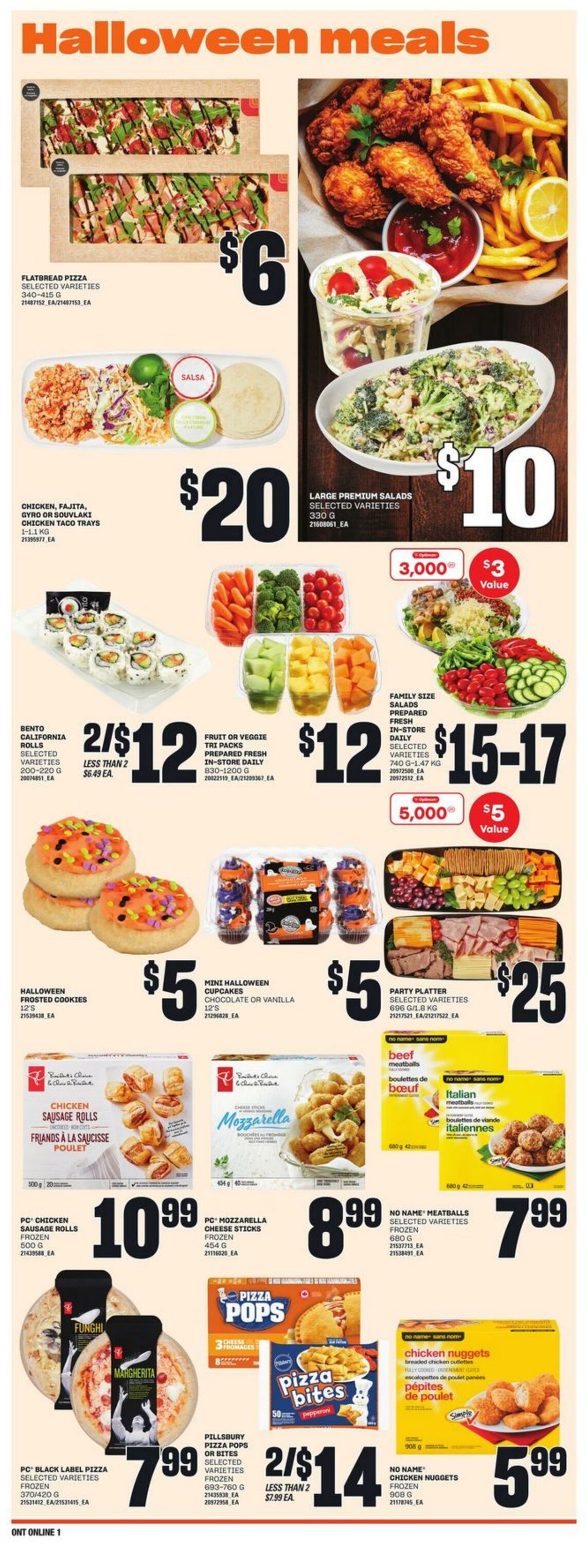 Flyer Loblaws 24.10.2024 - 30.10.2024