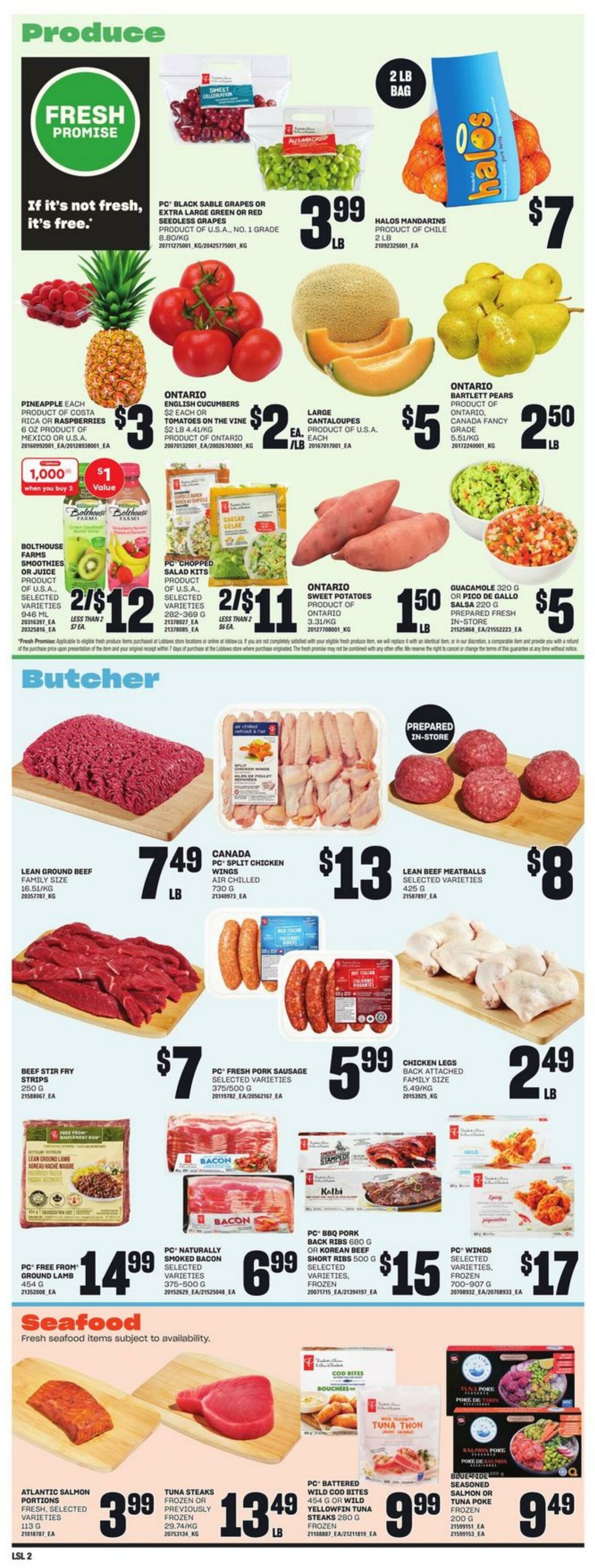 Flyer Loblaws 24.10.2024 - 30.10.2024