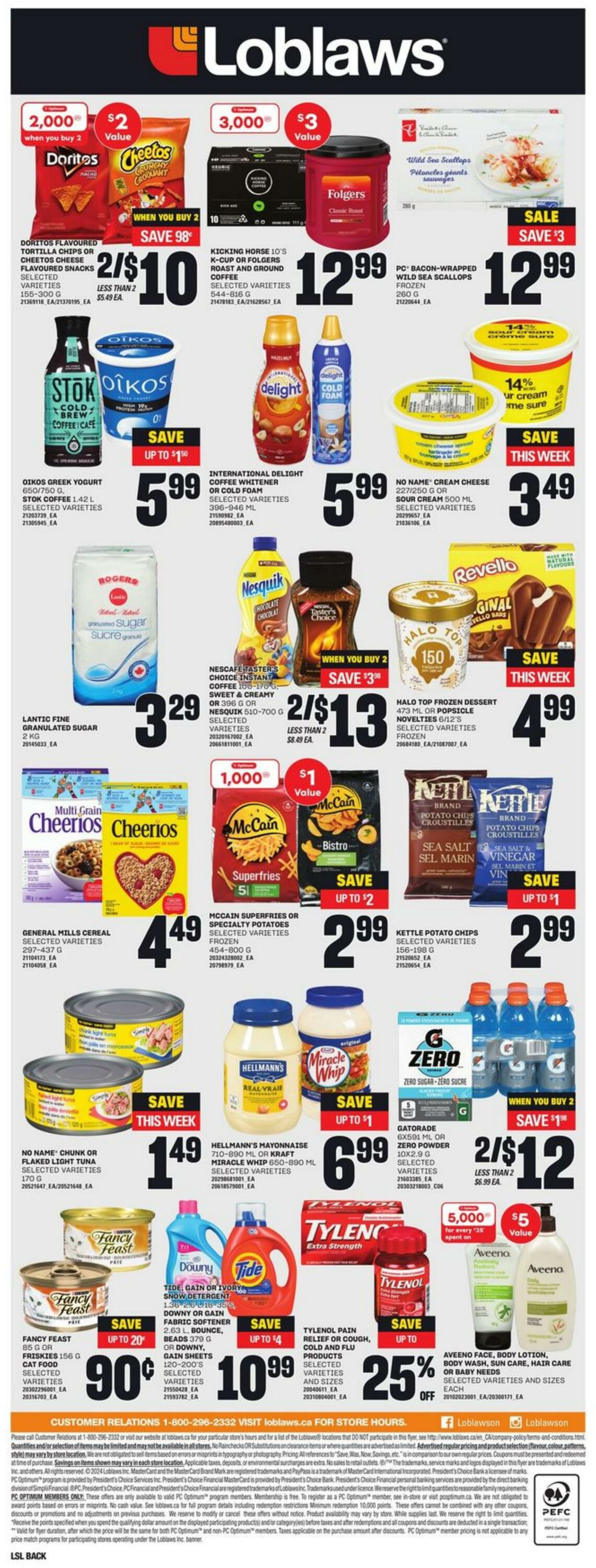 Flyer Loblaws 24.10.2024 - 30.10.2024