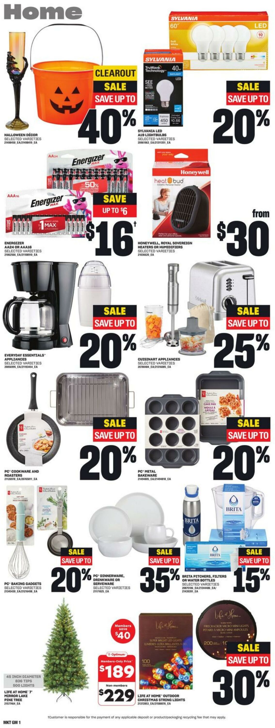 Flyer Loblaws 24.10.2024 - 30.10.2024