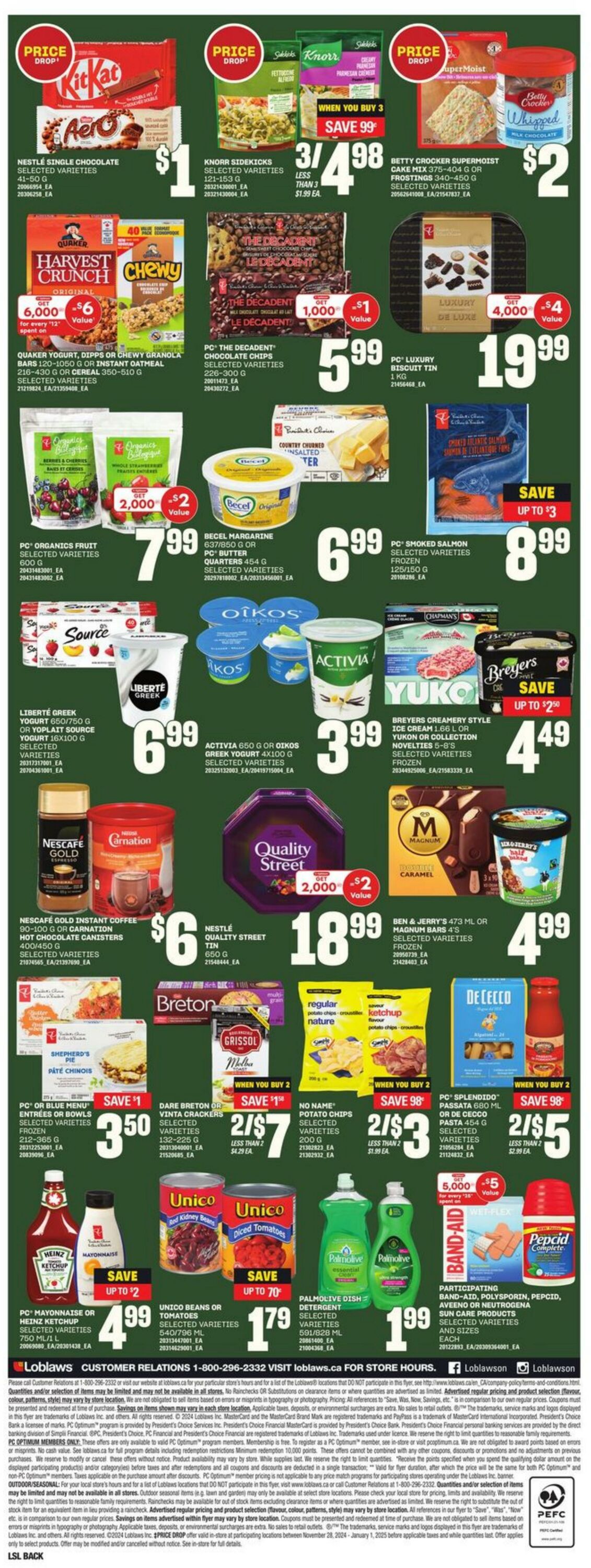 Flyer Loblaws 12.12.2024 - 18.12.2024