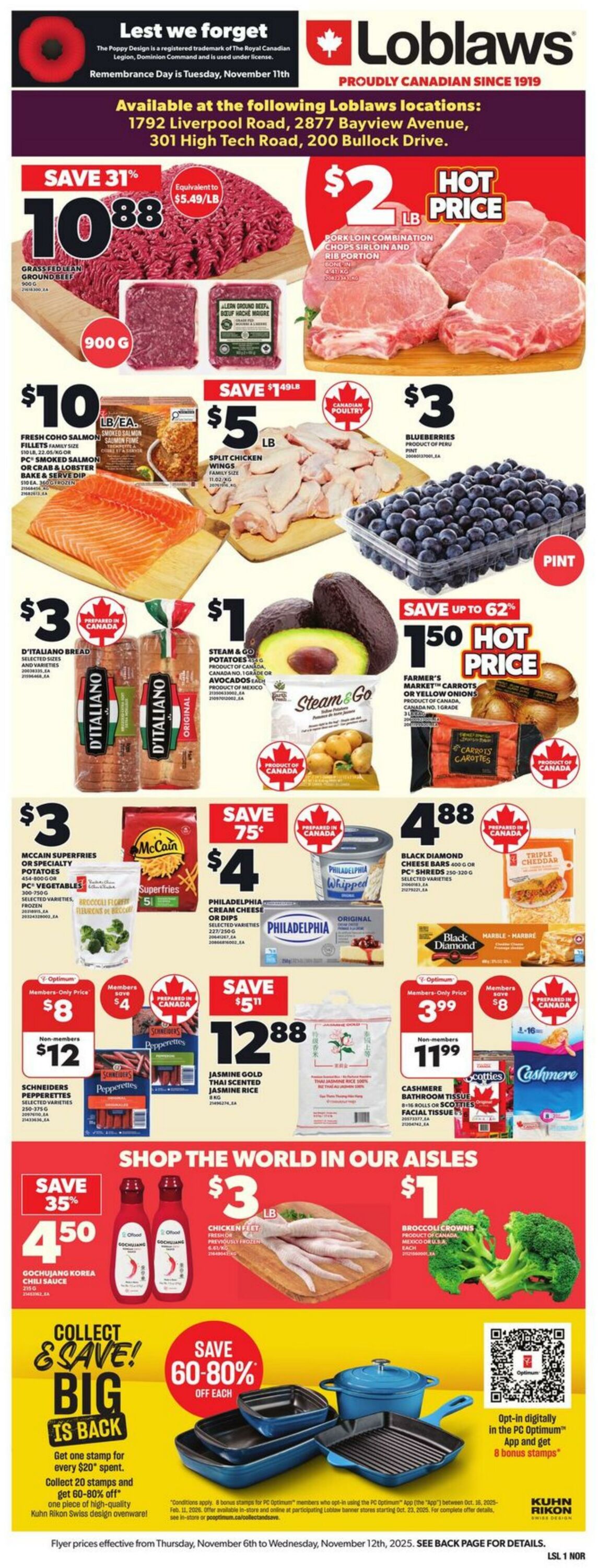 Flyer Loblaws 06.11.2025 - 12.11.2025