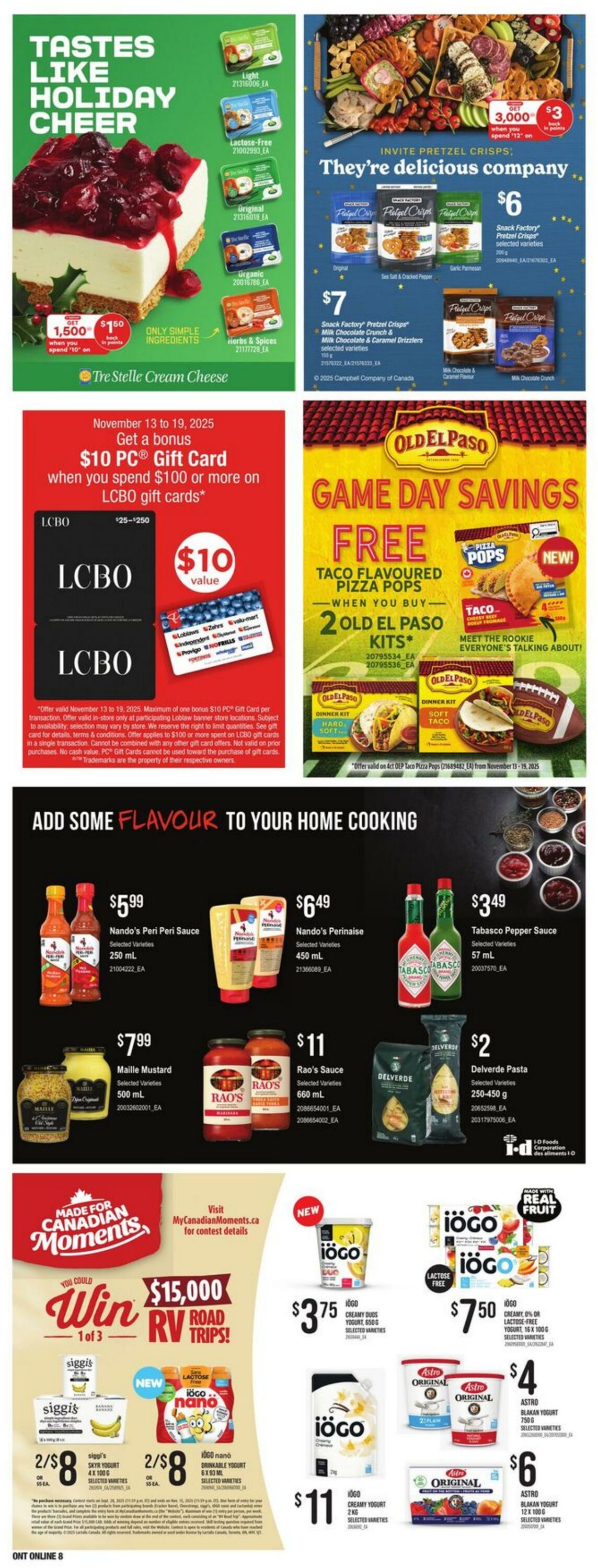 Flyer Loblaws 13.11.2025 - 19.11.2025